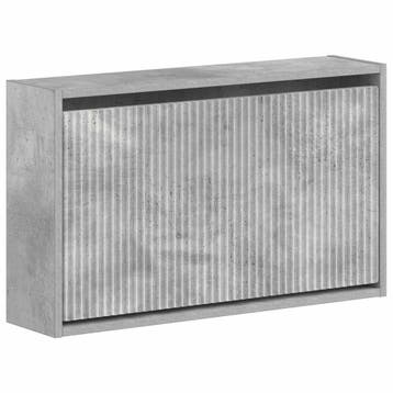 vidaXL Wandgemonteerde Schoenkast ARNHEM 71 x 17 x 43 cm, Verzenden, Nieuw