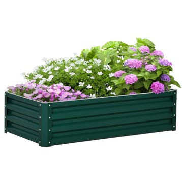 Verhoogd Bed Van Staal Plantenbak Roestvrij Groentebed Met O, Verzenden