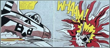 Roy Lichtenstein (1923-1997) (after) - Whaam!, Antiek en Kunst