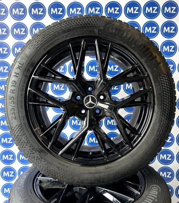 Mercedes-Benz GLC X253 C253 | 19 inch Velgen + Winterbanden, Auto-onderdelen, Banden en Velgen, 19 inch, Gebruikt, Banden en Velgen