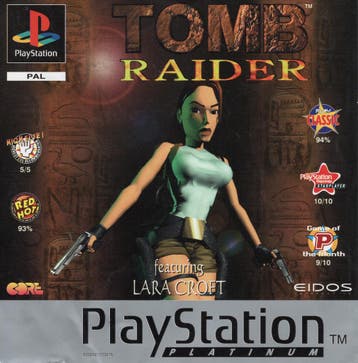 Tomb Raider [Platinum] - PlayStation 1, Spelcomputers en Games, Ophalen of Verzenden, Zo goed als nieuw
