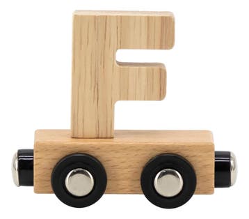 Tryco Houten Naturel Lettertrein - Letter F, Verzenden, Nieuw