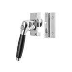 Raamsluiting nikkel met slot Klassiek links - voor draai-..., Doe-het-zelf en Verbouw, Hang- en Sluitwerk, Ophalen of Verzenden