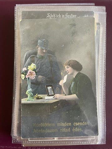 Wereldoorlog 1, Militair, Europa - Ansichtkaart - 1918-1914, Gelopen