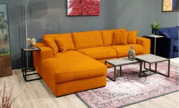 Loungebank Berlicum - loungebanken - Goud, Nieuw, 150 cm of meer, Stof, 250 tot 300 cm