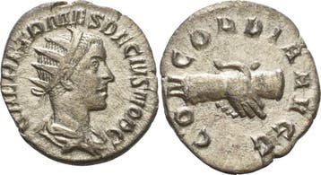 Antoninian 250/251, Kaiserzeit Herennius Etruscus 250-251, Verzenden