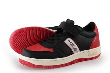 Replay Sneakers Jongens in maat 34 Zwart, Jongen of Meisje, Schoenen, Zo goed als nieuw, Verzenden