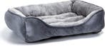 Hondenmand - Hondenkussen - Hondenbed - Grijs - 87x77 cm - N, Verzenden, Zo goed als nieuw