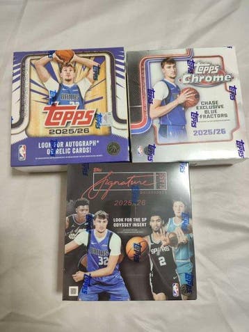 2025/26 Topps Cooper Flagg Originele verpakking - 3 Sealed, Nieuw