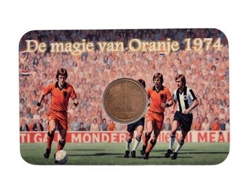 Nederland. Juliana. 1974 Coincard De magie van Oranje