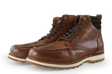 Travelin Veterboots in maat 43 Cognac, Overige kleuren, Verzenden, Boots, Zo goed als nieuw
