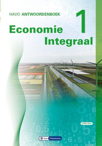 9789462874862 Economie Integraal havo Antwoordenboek 1, Verzenden, Nieuw, Ton Bielderman