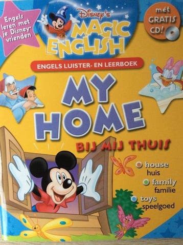 My home /bij mij thuis / Disneys magic English - Sanoma, Verzenden, Gelezen, Sanoma