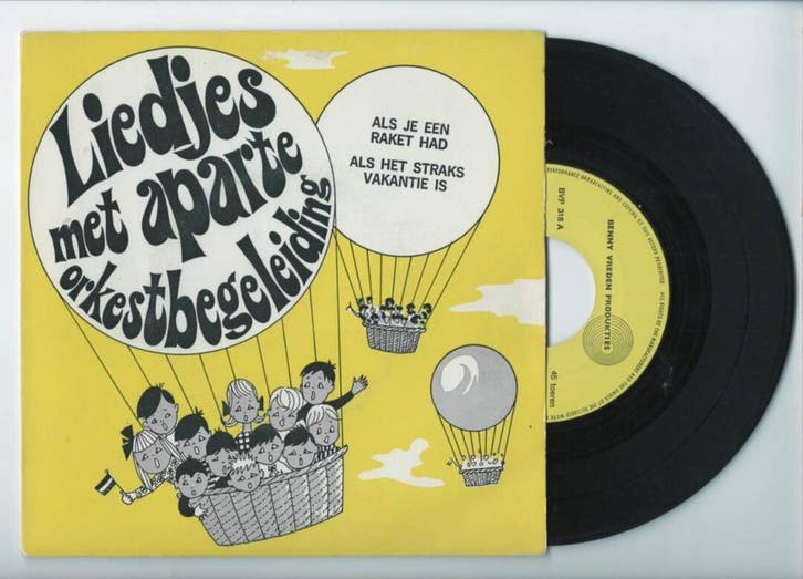 Onbekende Artiest – Als Je Een Raket Had / Als Het Straks Va, Cd's en Dvd's, Vinyl Singles, Ophalen of Verzenden