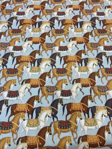 !!NIEUW!! Geprint stof met een herhaald patroon van