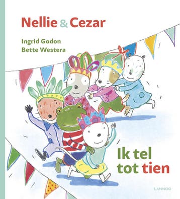 Boek: Nellie & Cezar - Ik tel tot tien - (als nieuw), Verzenden, Zo goed als nieuw