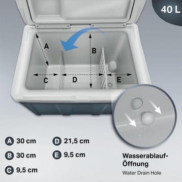 Koelbox Elektrisch – 12V en 230 volt - Coolbox - Frigobox -, Verzenden, Zo goed als nieuw