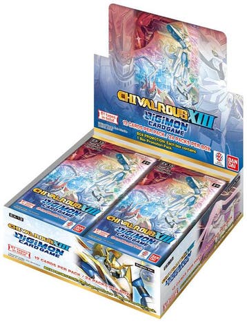 Digimon TCG EX13 Chivalrous XIII Boosterbox | Bandai -, Verzenden, Nieuw