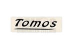Tomos Sticker zwart / wit 10.5x3cm, Ophalen of Verzenden, Nieuw, Tomos