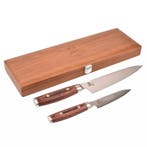 Yaxell Ran Messenset – Giftset – 2-delig – Koksmes 20, Ophalen of Verzenden, Nieuw, Hout, Bestekset