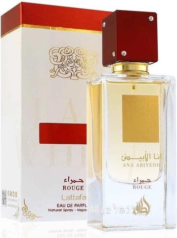 Lattafa Abiyedh Rouge eau de parfum 60ml, Verzenden, Nieuw
