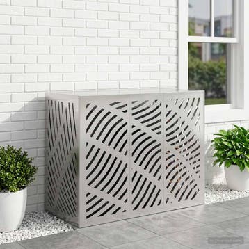 vidaXL Airconditioner hoes zilver 110 x 50 x 80 cm, Verzenden, Nieuw