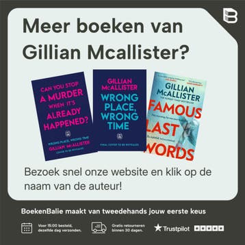 No Further Questions - Gillian Mcallister 9781405934602, Verzenden, Gelezen, Gillian Mcallister