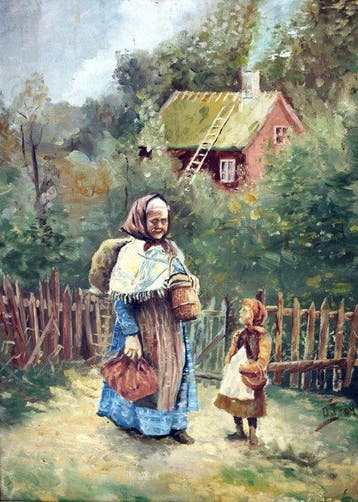 Swedish School (XX) - A Day Spent with Grandma