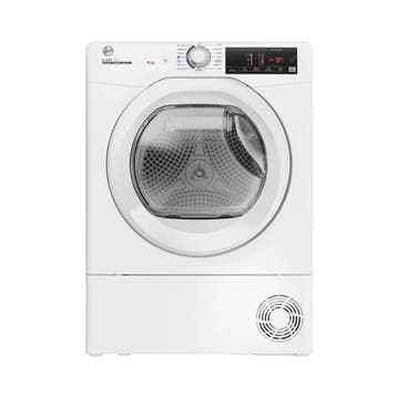 Hoover HREC10TE - Condensdroger - 10 kg - Wi-Fi & hOn App -, Ophalen of Verzenden, Zo goed als nieuw, Voorlader, 85 tot 90 cm