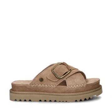 Warmbat Australia Wondai sandalen voor dames in het Beige, Verzenden, Beige, Nieuw, Sandalen of Muiltjes