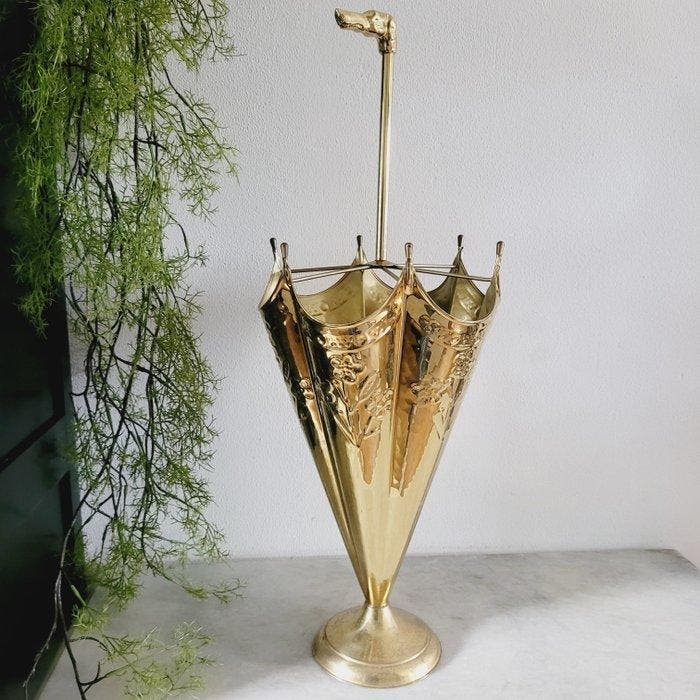 Paraplustandaard/rek - Art Deco, Jugendstil, Paraplubak -, Antiek en Kunst, Curiosa en Brocante