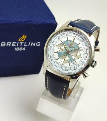 Breitling - Transocean Chronograph Unitime - Ref. AB0510 -, Nieuw