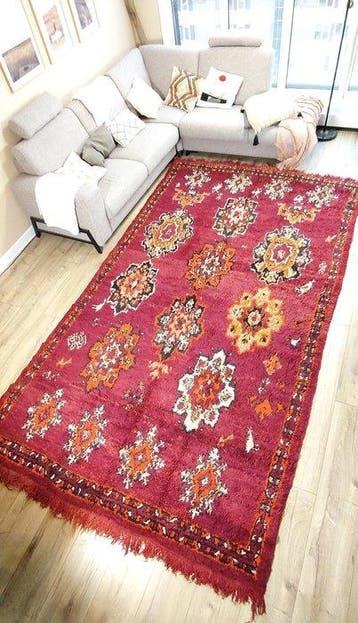 Berbertapijt vloerkleed Beni Mellal-tapijt - Tapijt - 380 cm, Nieuw