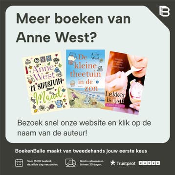 De kleine theetuin in de duinen / Theetuin / 1 9789020543445, Verzenden, Zo goed als nieuw, Anne West