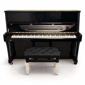 Nieuwe Seiler piano | Midnight Blue | Onbespeeld | UNIEK, Nieuw, Piano, Hoogglans