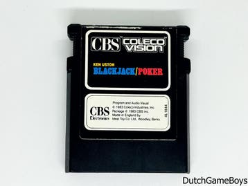 Colecovision - Ken Uston - Blackjack / Poker, Verzenden, Gebruikt