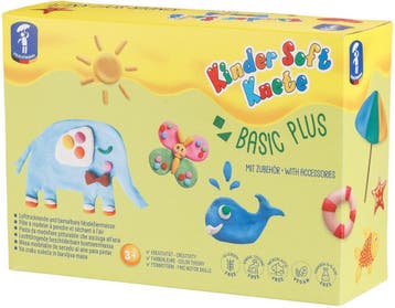 Feuchtmann 628 0527 - Kinder Soft klei - basic plus - 6x..., Verzenden, Nieuw, Knutselen