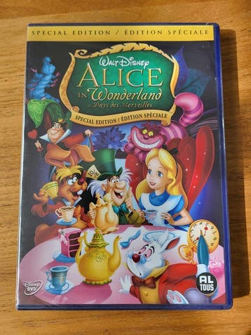 DVD - Alice In Wonderland, Gebruikt, Animatie, Verzenden, Alle leeftijden