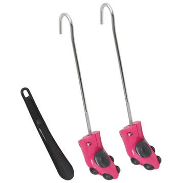 vidaXL Schoenspanners met schoenlepel EU 34-40 kunststof, Verzenden, Nieuw