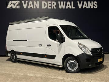 Opel Movano L3H2 | Financial Lease voor 252 p/mnd, Stof, Gebruikt, Euro 6, Wit
