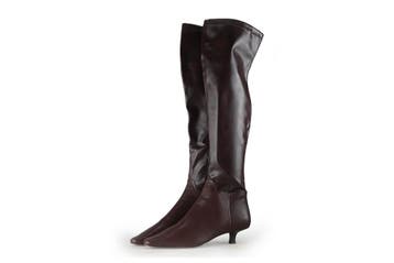 Sacha Laarzen in maat 40 Rood, Kleding | Dames, Schoenen, Hoge laarzen, Verzenden, Zo goed als nieuw, Sacha