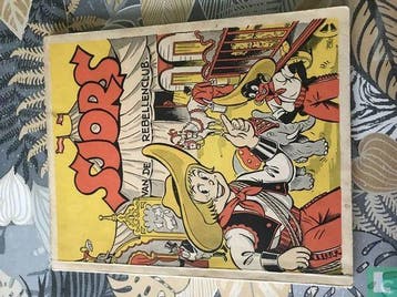 Sjors en Sjimmie - Sjors van de Rebellenclub - 1950, Boeken, Stripboeken, Eén stripboek, Verzenden, Gelezen, Vierhout, Lou.