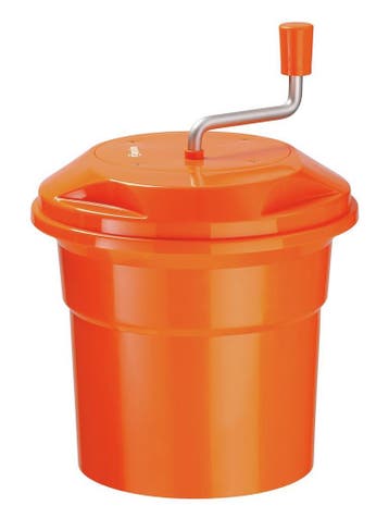 Bartscher Slacentrifuge kunststof oranje K1 12L | 320x320x44, Ophalen of Verzenden