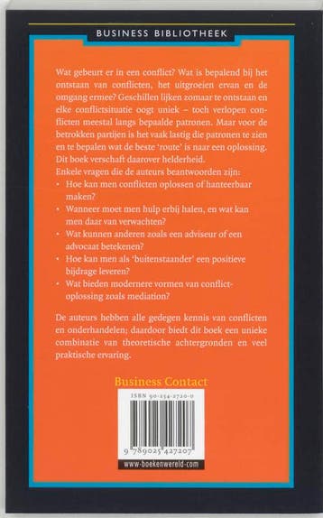 Effectief conflicten oplossen 9789025427207 M. Barendrecht, Verzenden, Zo goed als nieuw, M. Barendrecht