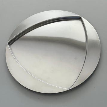 Alessi - Franco Grignani - Dienblad - Clover - Staal, Antiek en Kunst