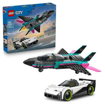 LEGO City - Jet vs Car 60489, Ophalen of Verzenden, Nieuw