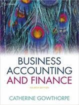 Business Accounting amp Finance 9781473749351, Verzenden, Zo goed als nieuw