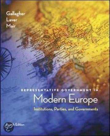 Representative Government in Modern Europe 9780072977066, Verzenden, Gelezen, Cram101 Textbook Reviews