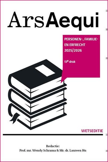 Personen  familie  ampamp erfrecht 20252026 9789493333543, Verzenden, Zo goed als nieuw