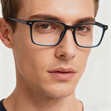 VIVIBEE Klassieke Blauw Licht Blokkerende Bril voor Heren -, Verzenden, Nieuw